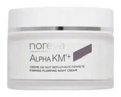 Noreva Alpha KM : Soins Anti-&Acirc;ge Cr&egrave;me de Nuit Repulpante Fermet&eacute; Peaux Normales &agrave; S&egrave;ches 50 ml