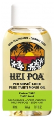 Hei Poa Pur Mono&iuml; Tahiti Hydratant Nourrissant - Parfum Tiar&eacute; 30 ml