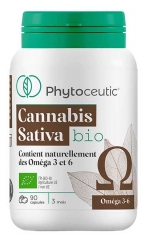 Phytoceutic Cannabis Sativa Om&eacute;ga 3 et 6 Bio 90 Capsules