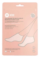 M&Ecirc;ME Les Chaussetes R&eacute;utilisables Booster d'Hydratation R&eacute;paratrice 1 Paire
