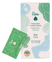 My Lubie Pr&eacute;servatifs en Latex Naturel Extra Large Fin 12 Pr&eacute;servatifs