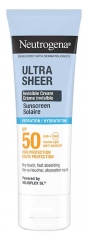 Neutrogena Hydratation Cr&egrave;me Invisible Solaire Absorption Rapide SPF50 50 ml