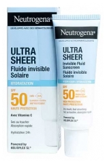 Neutrogena Ultra Sheer Hydratation Fluide Invisible Solaire Absorption Rapide SPF50 50 ml