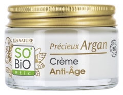 L&eacute;a Nature SO BIO &eacute;tic Pr&eacute;cieux Argan Cr&egrave;me Anti-&Acirc;ge Biologique 50 ML