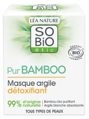 L&eacute;a Nature SO BIO &eacute;tic Pur Bamboo Masque Argile D&eacute;toxifiant Biologique 50 ML