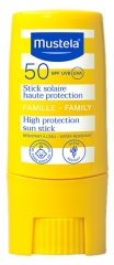 Mustela Stick Solaire Haute Protection Spf50 Famille 9 ml