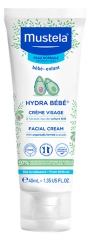 Mustela Hydra B&eacute;b&eacute; Cr&egrave;me Visage &agrave; l'Avocat Bio 40 ml