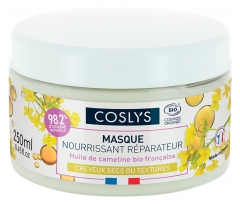 Coslys Masque Nourrissant R&eacute;parateur Cheveux Secs ou Textur&eacute;s Bio 250 ml