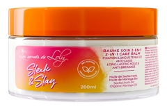 Les Secrets de Loly Baume Soin 2en1 Fixation Longue Tenue Sleek & Slay 200 ml
