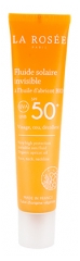 La Ros&eacute;e Fluide Solaire Invisible &agrave; l'Huile d'Abricot Bio SPF50+ 40 ml