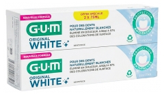 GUM Original White Dentifrice 2 x 75 ml