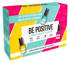 Be Positive Coffret Eaux de Parfum Effluves R&eacute;confortants Harmony Love & Relax Bio 2 x 15 ml + 15 Offert