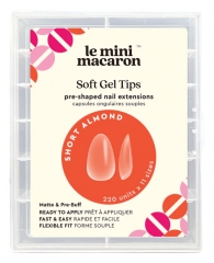 Le Mini Macaron 220 Capsules Ongulaires Souples Amande