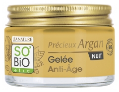 L&eacute;a Nature SO BIO &eacute;tic Pr&eacute;cieux Argan Gel&eacute;e Anti-&Acirc;ge Nuit Biologique 40 ML