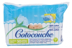 Cotocouche Inserts en Coton - Taille 1