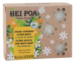 Hei Poa Savon Surgras Extra-Doux 100 Grammes