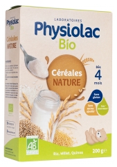 Physiolac Bio C&eacute;r&eacute;ales Nature D&egrave;s 4 Mois 200 g
