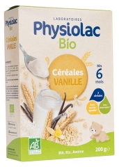 Physiolac Bio C&eacute;r&eacute;ales Vanille 200 g