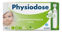 Gilbert Physiodose S&eacute;rum Physiologique 40 X 5 ml Pe V&eacute;g&eacute;tal