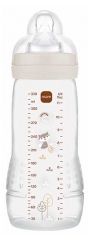 MAM Easy Active Biberon 2&egrave;me &Acirc;ge D&eacute;bit Tr&egrave;s Rapide 330 ml 6 Mois et +