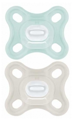 MAM Comfort 2 Sucettes Silicone 0 &agrave; 2 Mois