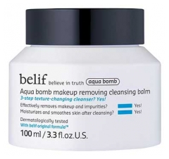 Belif Aqua Bomb Baume Nettoyant D&eacute;maquillant Toutes Peaux 100 ml