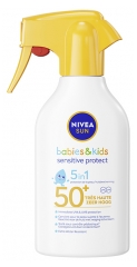 Nivea Sun Sensitive Protect Spray Babies & Kids Solaire SPF50+ 250 ml