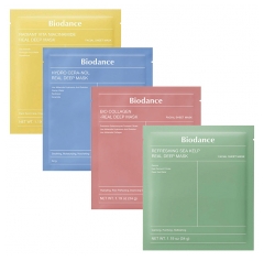 Masque Visage Hydratant &agrave; l'Aloe Vera - Lot de 4 Masques
