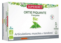 Superdiet Ortie Piquante Bio - 20 Ampoules de 15 ml