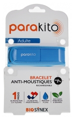 Parakito Anti-Moustiques Bracelet Rechargeable Adulte