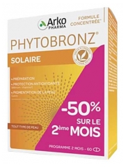 Arkopharma Phytobronz Programme 2 Mois 60 Capsules Offre Sp&eacute;ciale