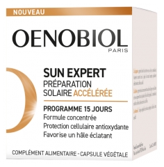 Oenobiol Sun Expert Pr&eacute;parateur Solaire Acc&eacute;l&eacute;r&eacute;e 15 jours 15 capsules