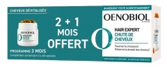 Oenobiol Hair Expert Chute de Cheveux Compl&eacute;ment Alimentaire 2 Mois + 1 Mois Offert