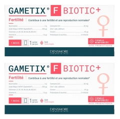 Suppl&eacute;ment de Fertilit&eacute; Densmore Gametix F Biotic+ - Bo&icirc;te de 30 Sachets
