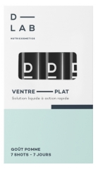 D-Lab Nutricosmetics Ventre Plat Go&ucirc;t Pomme 7 Shots