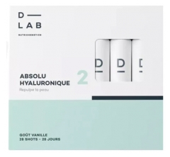 D-Lab Nutricosmetics Absolu Hyaluronique Vanille 28 Shots