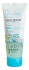 Lady Green Gel Exfoliant Doux D&eacute;collet&eacute; et Visage Bio 75 ml