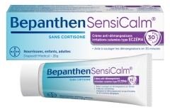 Bepanthen Sensicalm&reg; - Ecz&eacute;ma - 20 g - Soulage l'Ecz&eacute;ma et Les D&eacute;mangeaisons - R&eacute;g&eacute;n&egrave;re la Peau - Sans Cortisone