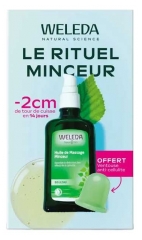 Weleda Huile Massage Minceur Bouleau 100 ml + Ventouse Anticellulite Offerte