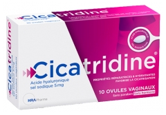 Cicatridine - 10 Ovules Vaginaux - S&eacute;cheresse Vaginale et Favorisant la Cicatrisation