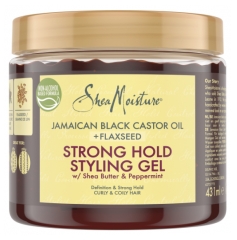 SheaMoisture Jamaican Black Castor Oil Gel Coiffant Tenue Forte 431 ML