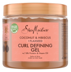SheaMoisture Coconut & Hibiscus Gel D&eacute;finition Boucles 431 ML