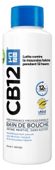 Cb12 Bain de Bouche Original &ndash; Sans Alcool - Cliniquement Prouv&eacute; Contre la Mauvaise Haleine Pendant 16 Heures &ndash; Fra&icirc;cheur Longue Dur&eacute;e &ndash; Bain de Bouche &agrave; la Menthe - 500 ml