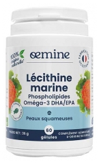 Oemine Lecithine Marine Peaux Squameuses 60 G&eacute;lules 