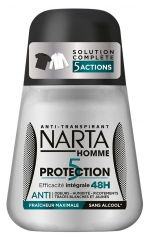 Narta Homme Protection 5 Anti-Transpirant 48H Bille 50 ml