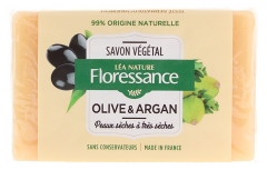 Floressance Savon V&eacute;g&eacute;tal Olive & Argan 100 Grammes
