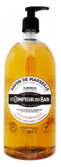 Le Comptoir du Bain Savon de Marseille au Beurre de Karit&eacute; 1 Litre