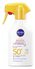Nivea Sun Sensitive Protection Imm&eacute;diate Spray Solaire Peaux Sensibles au Soleil SPF50+ 250 ml