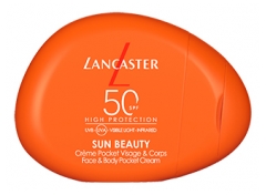 Lancaster Sun Beauty Cr&egrave;me Pocket pour Visage et Corps SPF50 30 ml