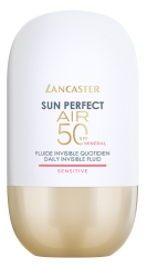 Lancaster Sun Perfect Air Fluide Invisible Quotidien Sensitive Mineral pour Visage SPF50 40 ml